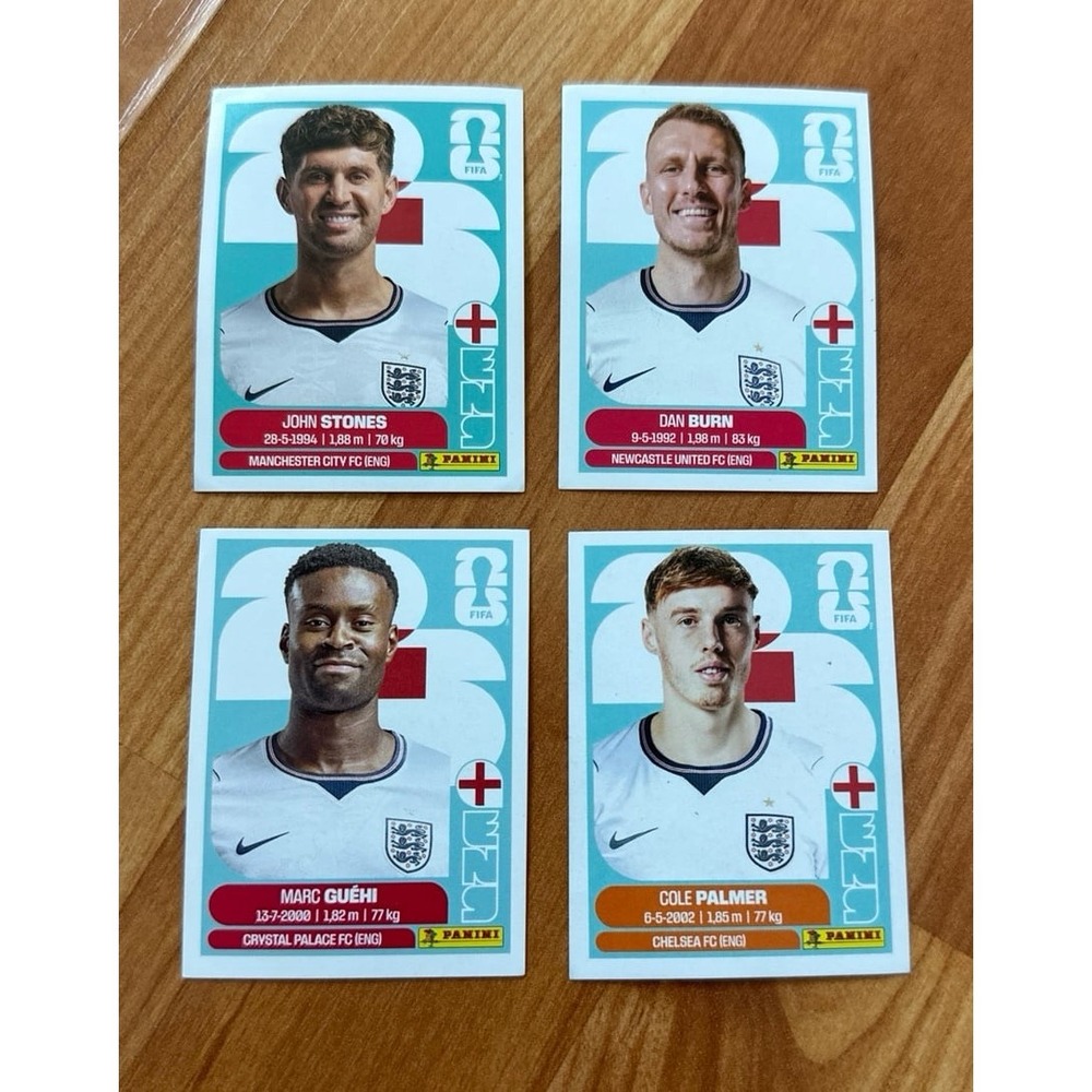 Panini World Cup 2026 England Stickers